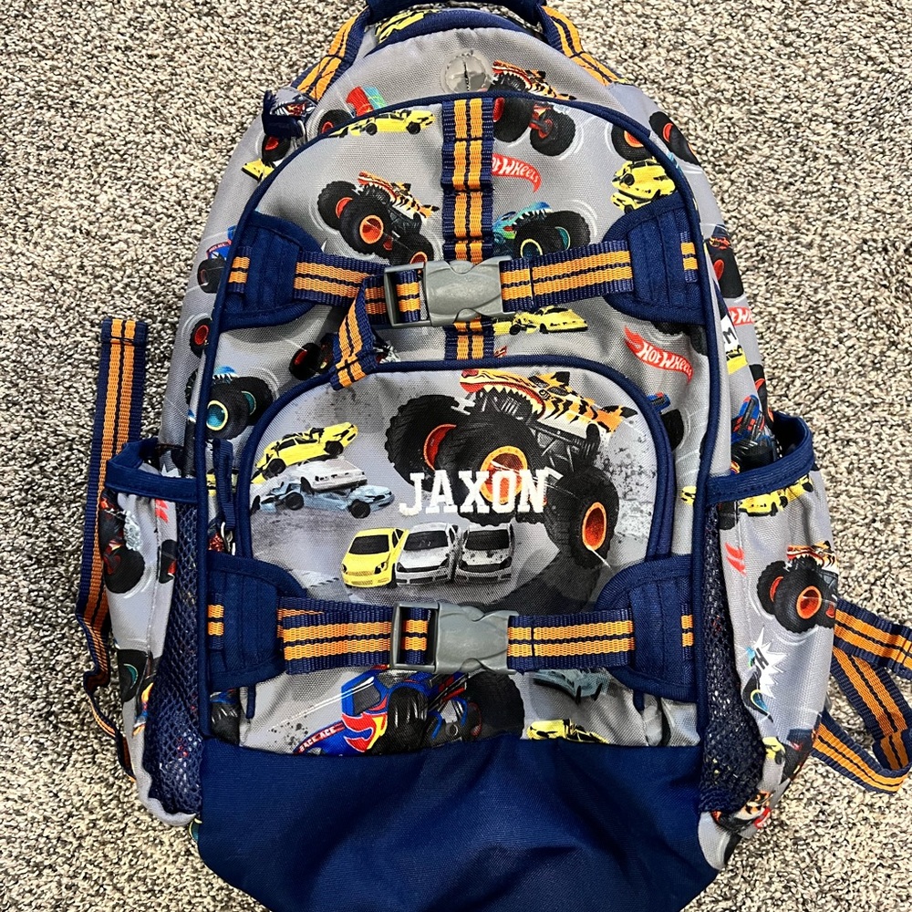 Pottery Barn Kids Monster Truck Backpack